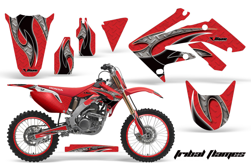 Honda CRF250R 04-09 Graphics Kit TF BR NPs